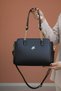 miami polo WOMEN'S BLACK 4-COMPARTMENT HAND AND SHOULDER BAG - 4