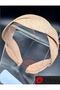 Beige Straw Weave Knot Detailed Handmade Women's Young Girls Hair Crown Dd343