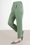 Carrot Pants with Rubber Detail on the Legs 70373 - 2