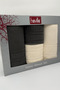 4-Piece Boxed Bath Towel Set 2 Pieces 50X90-2 Pieces 90X150