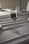 Lal Kadeh Series 6-Piece Glass Titanium Coated Footed Goblet Set - Modern Stylish Dowry Goblet Set - 2