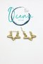Steel Gold Color Star Model Women's Earrings – Stainless Steel Stylish Daily Jewelry - 3
