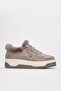 Genuine Leather Fur Mink Women's Casual Shoes 142Kza15 - 2