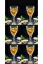 6 Pieces Lux Footed Coffee Side Water and Soft Drink Glass Presentation Glass 250 ml