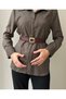 Patterned Square Gold Buckle Women's Belt Waist Belt Coat Belt Dress Belt Pants Belt