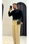 Premium Polo Neck Buttoned Sweater - 3