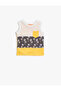 Boy's Ecru Patterned Undershirt