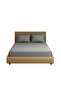 Soft Touch 100% Cotton 160X200 cm +37 cm Height Suitable Double Elastic Sheet Set