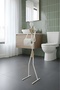 Decorative Toilet Paper Holder with Shelf and Human Figure, Spare Toilet Paper Holder, Bathroom Organizer - 2