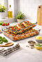 2-Piece Pyrex Rectangular Tray 090oa 061oa Fma192348 Fma03121 136