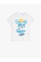 Koton Ecru Boy T-shirt 0ykb16474ok
