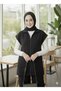 Women's Black Vest and Pants Double Set |   100% Cotton |   Relaxed Fit |   Elastic Waist |   4 Seasons - Daily - 5