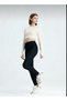 Women's Winter Fleece Lined High Waist t Shaping / Sculpting Pocket Leggings Black Navy Blue 2-Pack - 6