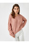 Crew Neck Knitwear Sweater Crop - 2
