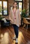 Single Pocket Asymmetrical Knitwear Sweater Casual Oversized Tunic - 2