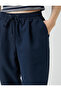 Wide Leg Trousers with Pockets and Tied Waist - 5
