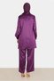 Satin Double Pants with Bow Detail and Stone Decoration. Team 30276 - 3
