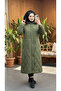 Waist-tied inflatable jacket 115cm crinkle fabric - 8