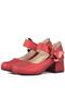Winx Red Glittery Butterfly Girl's Heeled Shoes - 5