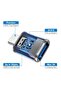 MacBook Pro Air iPhone Huawei Oppo Xhaomi Mi USB to Type-C Otg Converter Converter Metal - Black