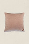 Set of 3 Pink Green Stuffed Throw Pillows - 3