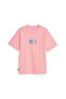 Womens DOWNTOWN Graphic Tee - Pink