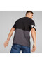 Mens POWER Colourblock T-Shirt - Black - 2