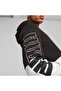 Mens POWER Colourblock Hoodie Sweatshirt - Black - 5