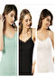 Lace Rope Strap Women's Tank Top – Special Texture, Breathable Filament Fabric