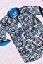 New Season Shawl Patterned Long Sleeve Children's Shirt - 2