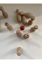 Ahşap Mini Bowling Oyunu - 10 cm - 2