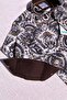 New Season Shawl Patterned Long Sleeve Children's Shirt - 4