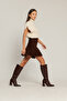 Short knit skirt - 2