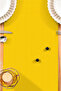 Canvas Liquid-Proof Stain-Resistant Runner Yellow 40 X 150cm - 2