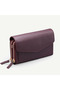 Uderra Women's Genuine Leather Burgundy Floter Leather Wallet Bag - S1Kz0328 Burgundy Floter Leather Wallet Bag