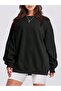 Women's Circular Neck Ov Oversized Weatshirt