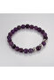 Relaxing, Calming, Energy Bracelet Real Amethyst Stone Bracelet Mkt.1.101.21 - 2