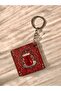 Tea Patterned Double Set Keychain - 3