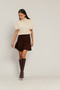 Short knit skirt - 3