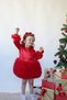 Baby Girl Dress Long Sleeve Tulle Tutu Special Occasion Party Birthday Satin Ball Gown Children Dress - 6
