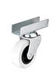 Hts U-Shaped Swivel Furniture Caster 52 mm Code 323 |   35 kg Capacity Screw Long U Table Wheel