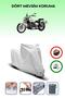 Gray Lock Compatible Yamaha Xvs 250 Drag Star Compatible Motorcycle Tarpaulin Waterproof