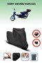Black Rear Bag Lock Incompatible with Kanuni Power Gxl Compatible Motorcycle Tarpaulin, 4 Seasons