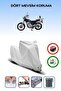 Gray Lock Compatible Mondial 150 Kt Compatible Motorcycle Tarpaulin Waterproof