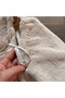 Luxury Fox Fur Look Evening Dress over Plush Fur Etol Cape Bolero - 2