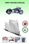 Gray Lock Compatible Honda Valkyrie Rune Compatible Motorcycle Tarpaulin Waterproof