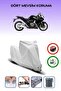 Grey Lock Compatible Honda Vfr 1200 F Compatible Motorcycle Tarpaulin Waterproof