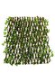 Expandable Wicker Fence with Faux Plants 120CM - 4