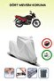 Gray Lock Compatible Hero Glamour Compatible Motorcycle Tarpaulin Waterproof