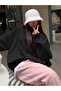 Plain Circular Neck Women's Sweatshirt - 4